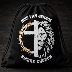 Message Drawstring Bag